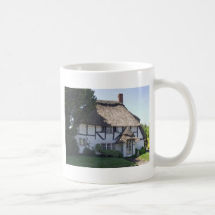 Half-Timbered Thatched Cottage Coffee Mug