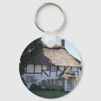 Half-Timbered Thatched Cottage