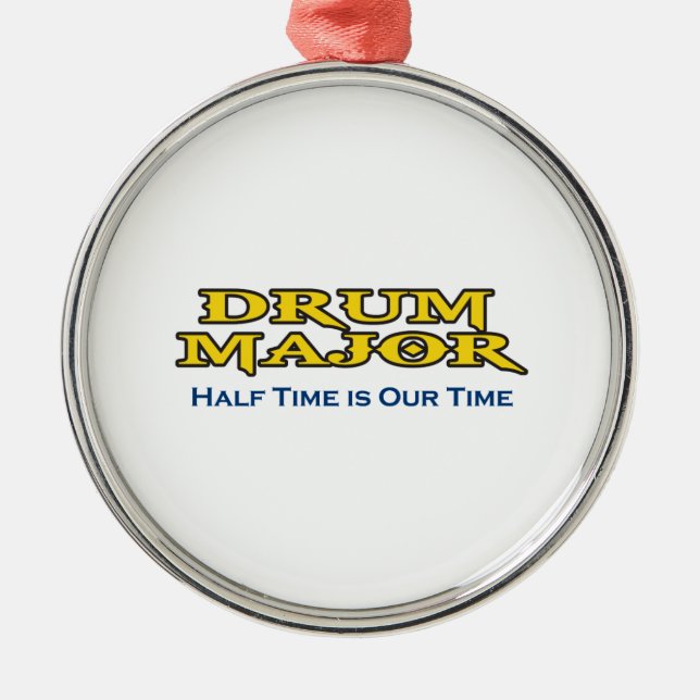 HALF TIME IS OUR TIME METAL TREE DECORATION (Front)