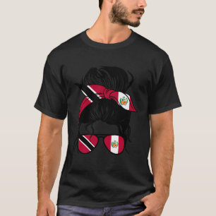 Half Trinidadian Half Peruvian Mix Trinidad And Pe T-Shirt