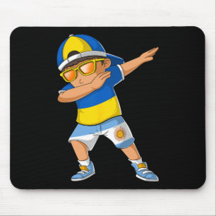 Half Ukrainian Argentinian Boy Ukraine Argentina F Mouse Mat