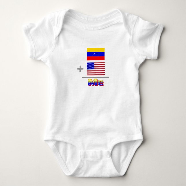 Half venezuelan Infant Bodysuit (Front)
