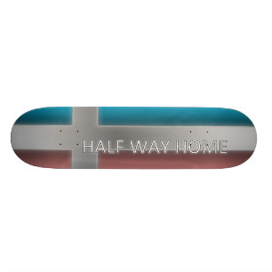 Half Way Home Holy Crossed Deck Skateboard