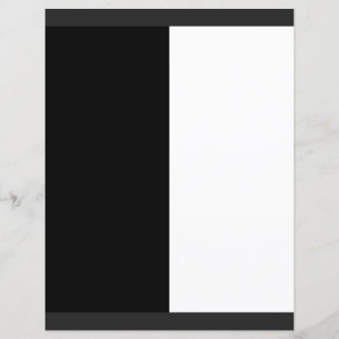 half white half black, half black half white