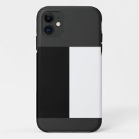 half white half black, half black half white