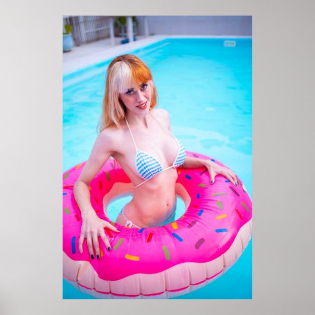 Halfangel66 Poolside Poster (Front)