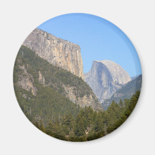 Halfdome Yosemite Forests Magnet