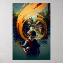 Halfling Adventurer Poster | D&D Art 5