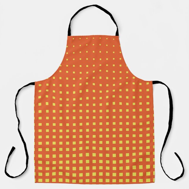 Halftone background. Comic style. Abstract geometr Apron (Front)