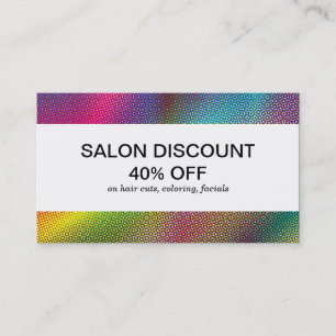 Halftone Colours Business Card