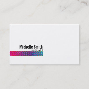 Halftone Colours Business Card
