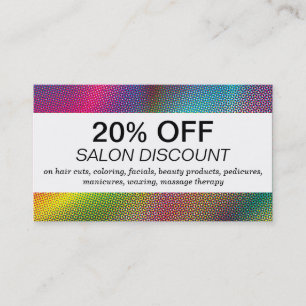 Halftone Colours (discount card) Discount Card