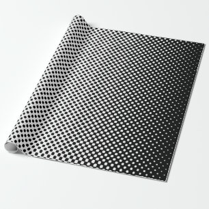 Halftone Gradient Wrapping Paper