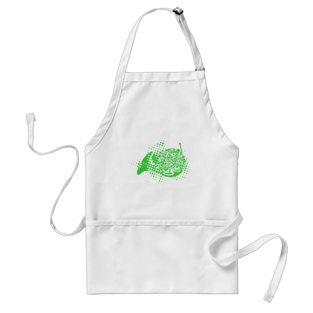Halftone Horn Standard Apron (Front)