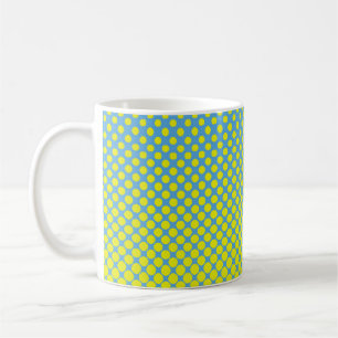 Halftone illustrationpop, art, pattern, comic, gra coffee mug