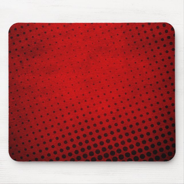 Halftone pattern background mouse mat (Front)