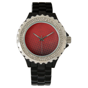 Halftone pattern background watch