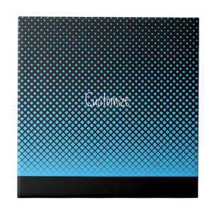 Halftone Vector Diamond Pattern Thunder_Cove Tile