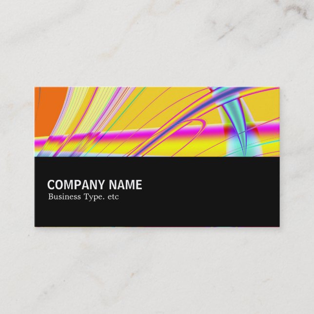Halfway 0108 - Fractal Abstract 061012e Business Card (Front)