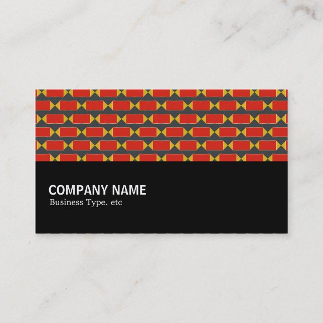 Halfway 0134 - Geometric Pattern 012 Business Card (Front)