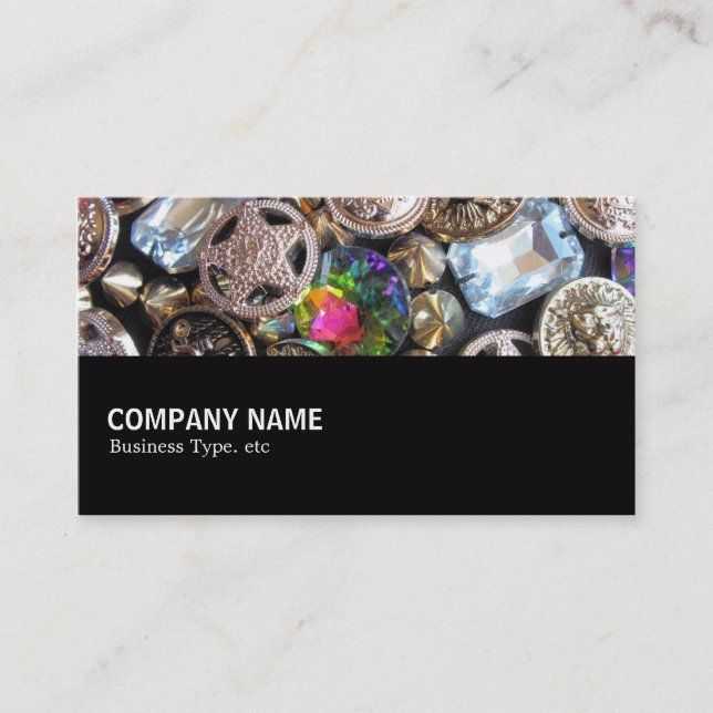 Halfway 0146 - Flea Market Bling Business Card (Front)