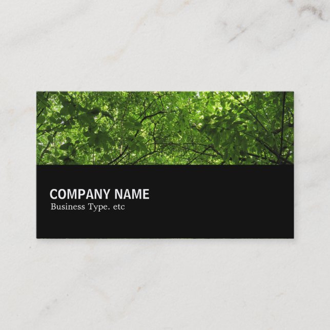 Halfway 0148 - Woodland Canopy Business Card (Front)