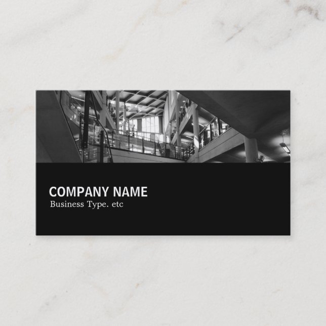 Halfway 0149 - Modern Interior Business Card (Front)