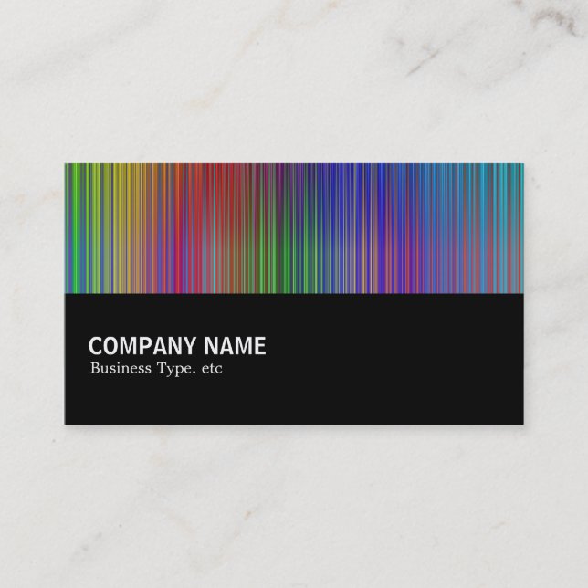Halfway 026 - Spectrum Curtain Business Card (Front)