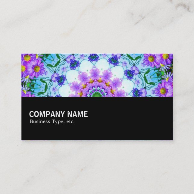Halfway 042 - Natural Kaleidoscope 04 Business Card (Front)