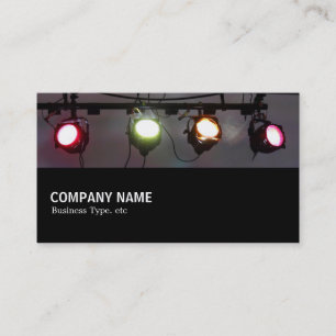 Halfway 098 - Theatre Spot Lights Business Card