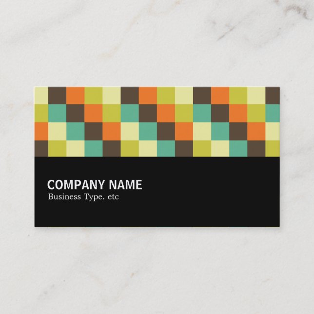 Halfway - Colour Squares 014 Business Card (Front)