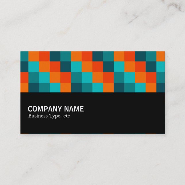 Halfway - Colour Squares 01 Business Card (Front)