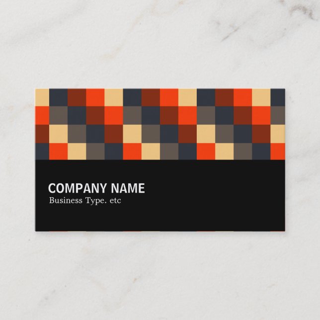 Halfway - Colour Squares 02 Business Card (Front)