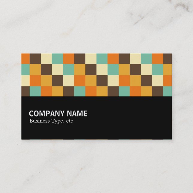 Halfway - Colour Squares 05 Business Card (Front)