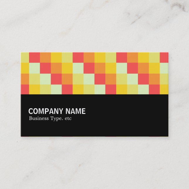 Halfway - Colour Squares 07 Business Card (Front)