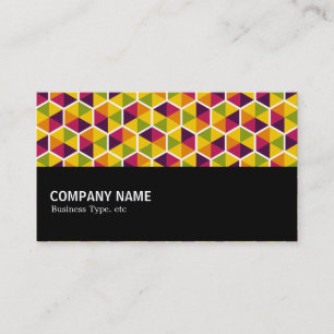 Halfway - Hexagon Pattern 01 Business Card