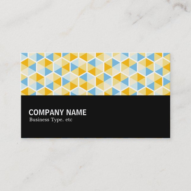 Halfway - Hexagon Pattern 03 Business Card (Front)