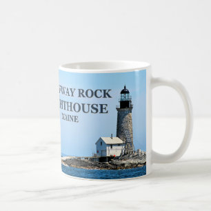 Halfway Rock Lighthouse, Maine Mug