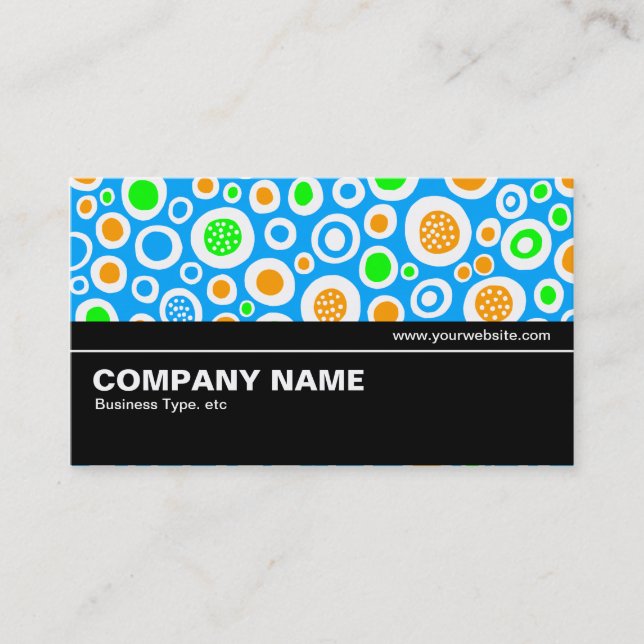 Halfway V2 025 - Abstract 030413 Business Card (Front)