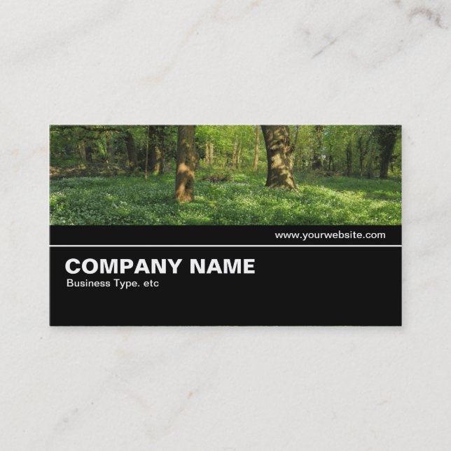Halfway V2 029 - Spring in the Park Business Card (Front)