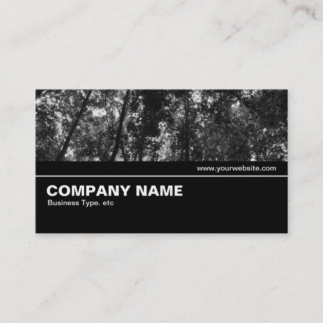 Halfway V2 02 - Woodland Business Card (Front)