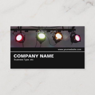 Halfway V2 06 - Theatre Lights Business Card
