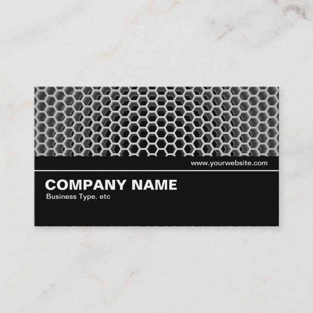 Halfway V2 - Honeycomb Business Card (Front)