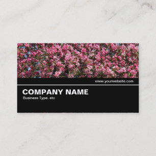 Halfway V2 - Pink Cherry Blossom Business Card