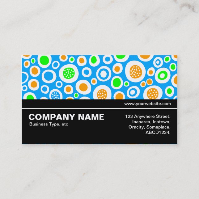 Halfway V3 013 - Abstract 030413 Business Card (Front)