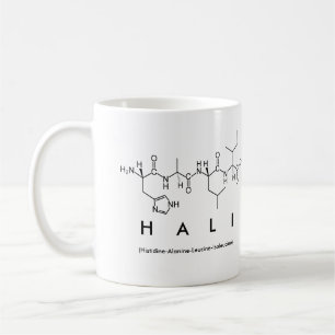 Hali peptide name mug