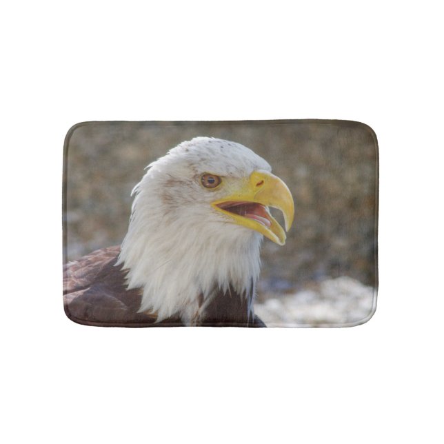 Haliaeetus leucocephalus bath mat (Front)