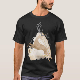 Halibut Butt Chaser. Funny Halibut fishing design T-Shirt