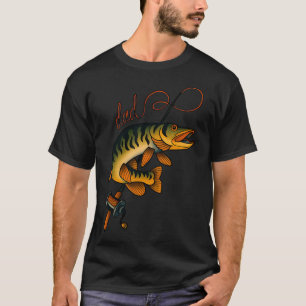 Halibut butt chaser. Funny Halibut fishing design T-Shirt