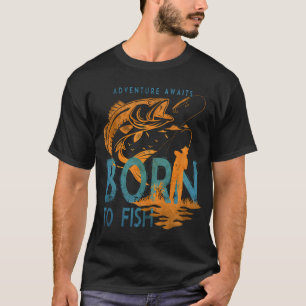 Halibut fishing design T-Shirt